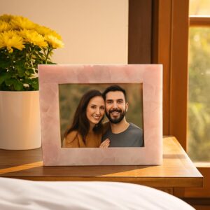 Pink Agate Photo Frame